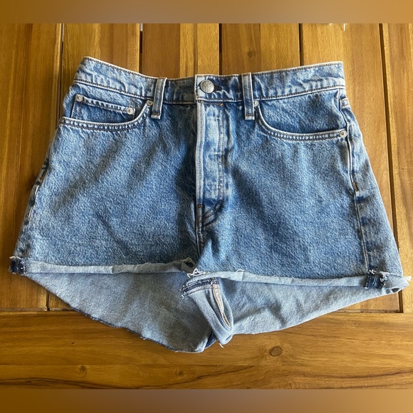 NWOT rag & bone Maya High Rise Shorty Shorts Size 28 - Picture 4 of 12